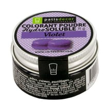 Colorant alimentaire en poudre hydrosoluble rose framboise 10 gr - Le  Comptoir Colonial