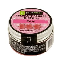 Colorant poudre - rose - 5 g - Patisdécor