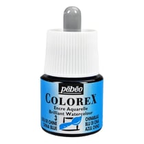 Encre aquarelle Colorex Pébéo - 45 ml - bleu de chine