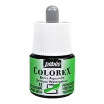 Encre aquarelle Colorex Pébéo - 45 ml - vert printemps