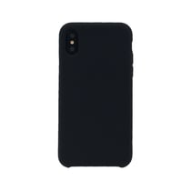 Coque rigide soft touch noire pour iPhone X - Big Ben