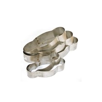 Moule coquille de Noël en inox - 500 gr - Technicake