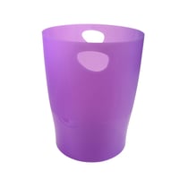 Corbeille à papier ECOBIN - violet - Exacompta