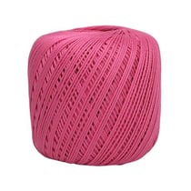 Pelote de fil à crocheter 100% coton - Distrifil - Cablé n°5 - Rose foncé 22
