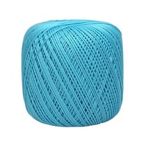 Pelote de fil à crocheter 100% coton - Distrifil - Cablé n°5 - Turquoise 16