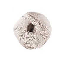 Pelote de fil à tricoter 100% coton - DMC - Natura - Sable N03