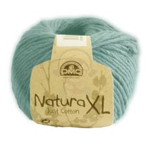 Pelote de fil à crocheter 100% coton - DMC - Coton Natura XL - Vert lichen 07