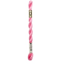 Fil à broder DMC - Coton perlé n°3 - Rose bonbon 603