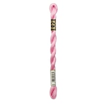 Fil à broder DMC - Coton perlé n°3 - Bouton de rose 605