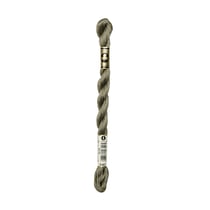Fil à broder DMC - Coton perlé n°3 - Pavé gris 640