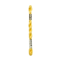 Fil à broder DMC - Coton perlé n°3 - Jaune mimosa 726