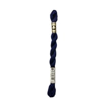 Fil à broder DMC - Coton perlé n°3 - Bleu myrtille 823