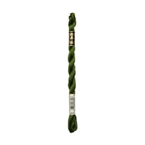 Fil à broder DMC - Coton perlé n°3 - Vert mousse 937