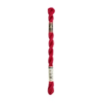 Fil à broder DMC - Coton perlé n°5 - Rouge laque de Chine 304