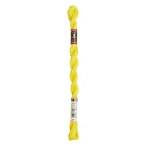 Fil à broder DMC - Coton perlé n°5 - Citron 307