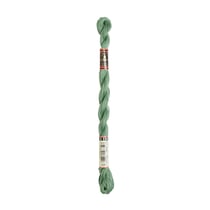 Fil à broder DMC - Coton perlé n°5 - Vert fougère 320