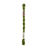 Fil à broder DMC - Coton perlé n°5 - Vert du Tyrol 3346