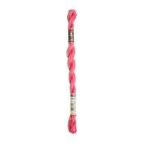 Fil à broder DMC - Coton perlé n°5 - Rose foncé 335