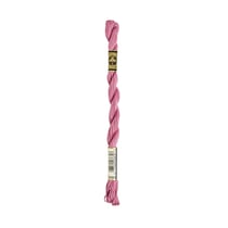Fil à broder DMC - Coton perlé n°5 - Rose Pompadour 3688