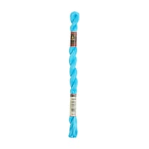 Fil à broder DMC - Coton perlé n°5 - Bleu navajo 3846