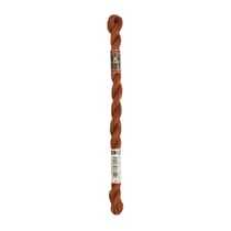 Fil à broder DMC - Coton perlé n°5 - Chocolat 433