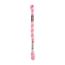 Fil à broder DMC - Coton perlé n°5 - Jacinthe rose 604
