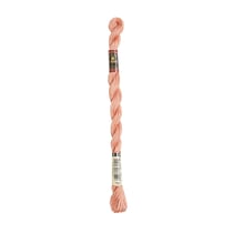 Fil à broder DMC - Coton perlé n°5 - Aube rose 758
