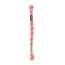Fil à broder DMC - Coton perlé n°5 - Rose grenadine 760