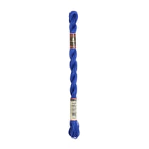 Fil à broder DMC - Coton perlé n°5 - Bleu de France 797