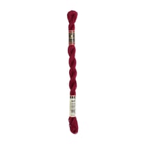Fil à broder DMC - Coton perlé n°5 - Rouge vin 814