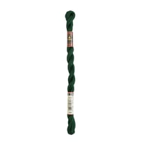 Fil à broder DMC - Coton perlé n°5 - Vert forêt noire 890