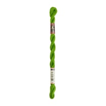 Fil à broder DMC - Coton perlé n°5 - Vert pomme 906