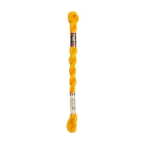 Fil à broder DMC - Coton perlé n°5 - Jaune curry 972