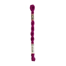 Fil à broder DMC - Coton perlé n°8 - Violet d'évèque 35