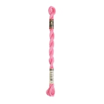 Fil à broder DMC - Coton perlé n°8 - Rose bonbon 603