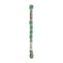 Fil à broder DMC - Coton perlé n°8 - Vert fougère 320