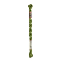 Fil à broder DMC - Coton perlé n°8 - Vert du Tyrol 3346
