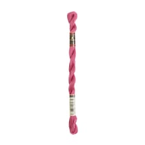 Fil à broder DMC - Coton perlé n°8 - Vin de framboise 3687