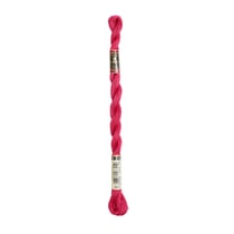 Fil à broder DMC - Coton perlé n°8 - Rose radis 600
