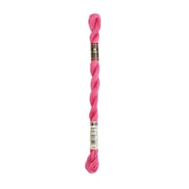 Fil à broder DMC - Coton perlé n°8 - Verveine rose 602