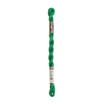 Fil à broder DMC - Coton perlé n°8 - Vert prairie 700