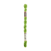 Fil à broder DMC - Coton perlé n°8 - Citron vert 704