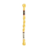 Fil à broder DMC - Coton perlé n°8 - Jaune pamplemousse 744