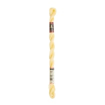 Fil à broder DMC - Coton perlé n°8 - Jaune banane 745