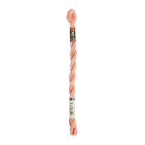 Fil à broder DMC - Coton perlé n°8 - Aube rose 758