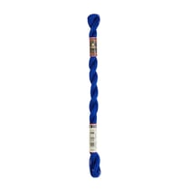 Fil à broder DMC - Coton perlé n°8 - Bleu marine 820