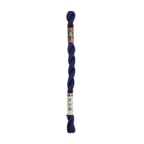 Fil à broder DMC - Coton perlé n°8 - Bleu myrtille 823