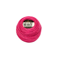 Fil à broder DMC - Coton perlé n°8 - Rose impatience 601