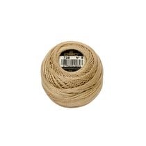 Fil à broder DMC - Coton perlé n°8 - Sahara 738