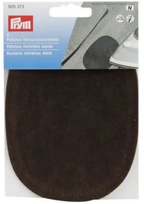 Coude thermocollant en daim 89 - brun foncé